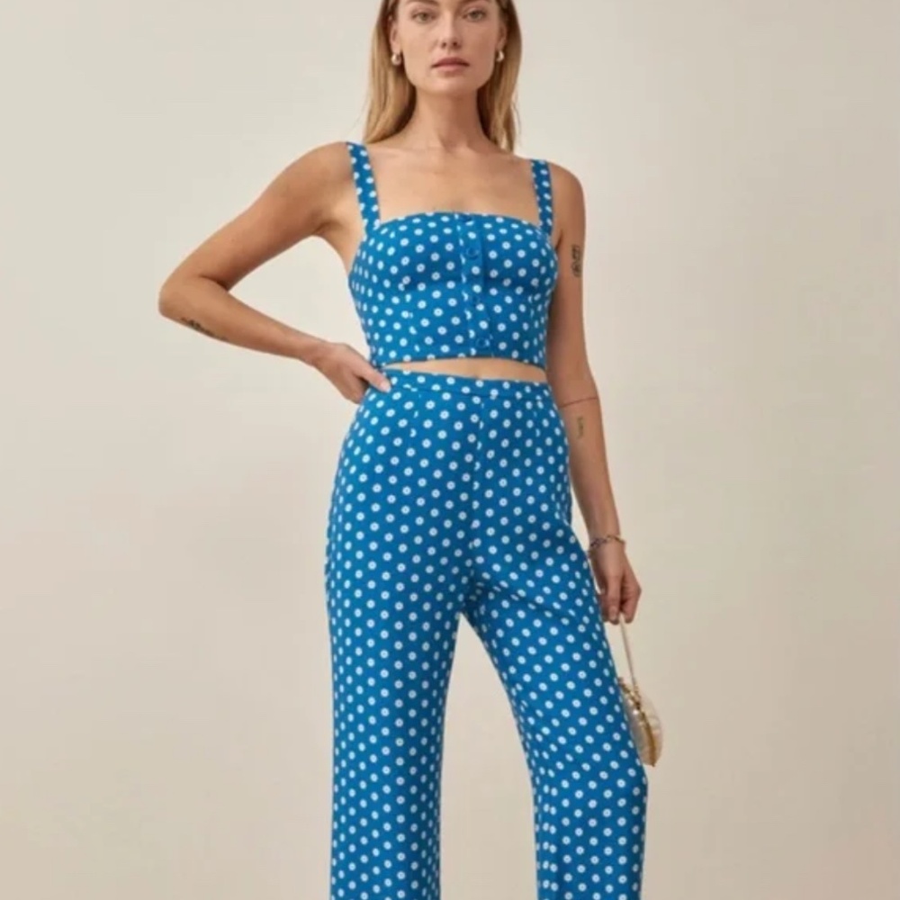Reformation River two piece set in Jimmy size 12